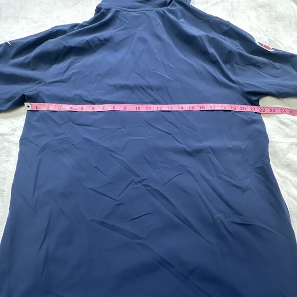 Nike Dallas Cowboys 1/4 Zip Pullover Jacket Windbreaker Medium Packable Hood NEW - Picture 12 of 16